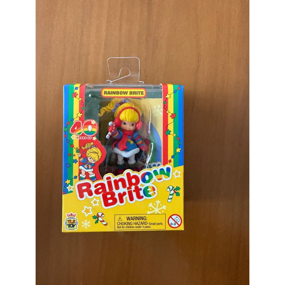 Rainbow Brite 40th Anniversary CheeBee Mini Figure Holiday Winter NIB